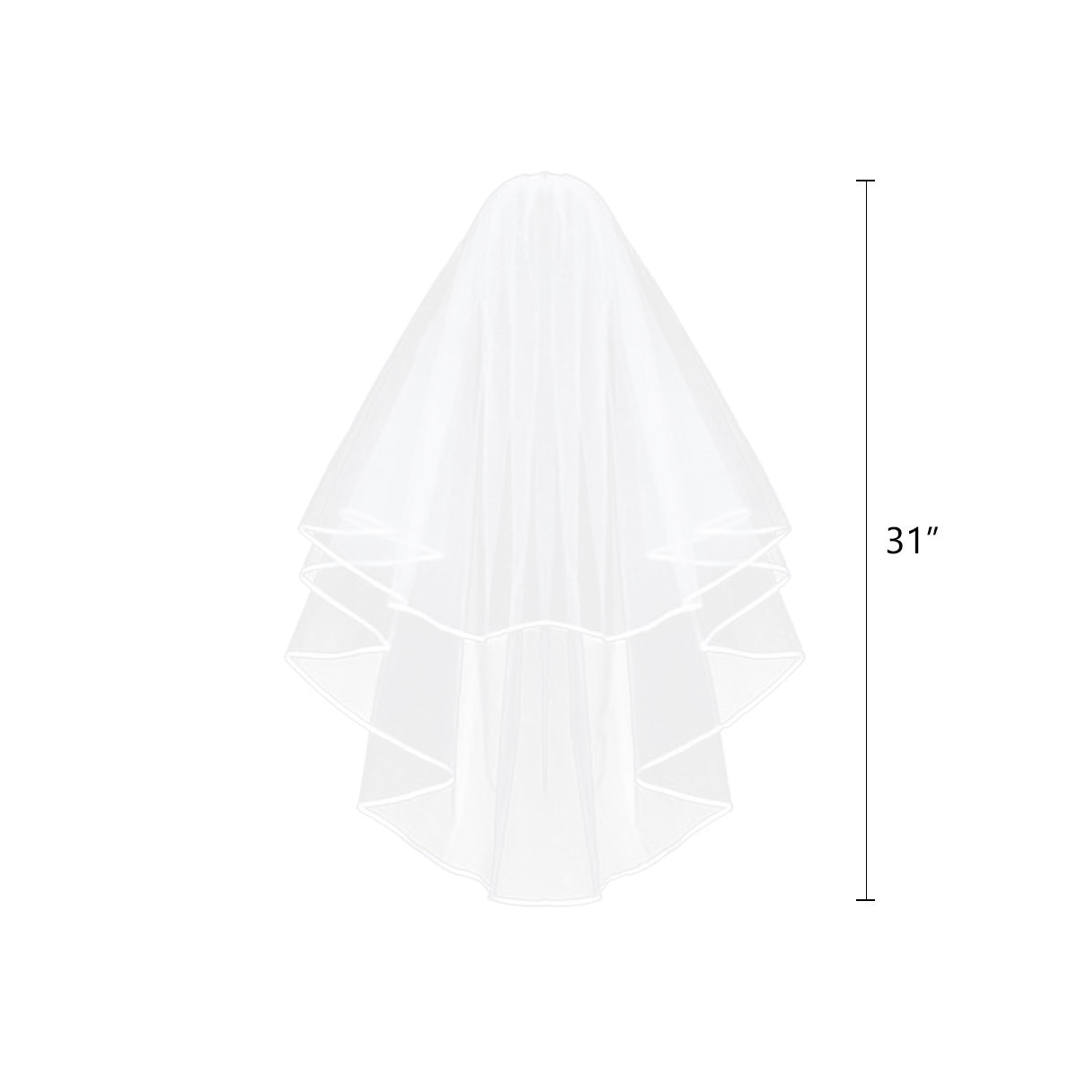 wedding veil clipart