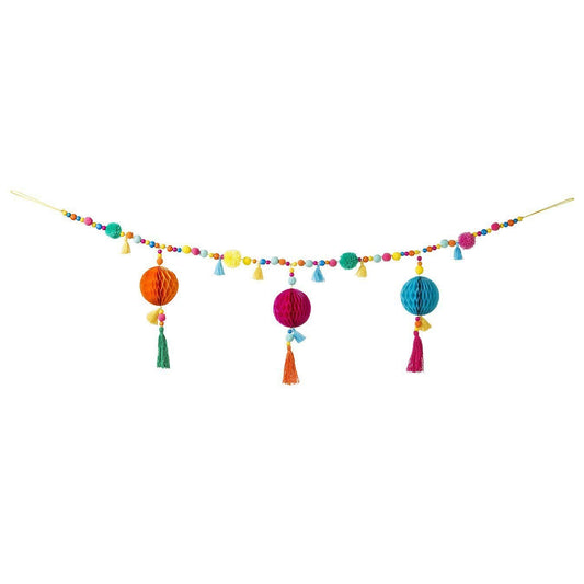 Boho Pom Pom Garland