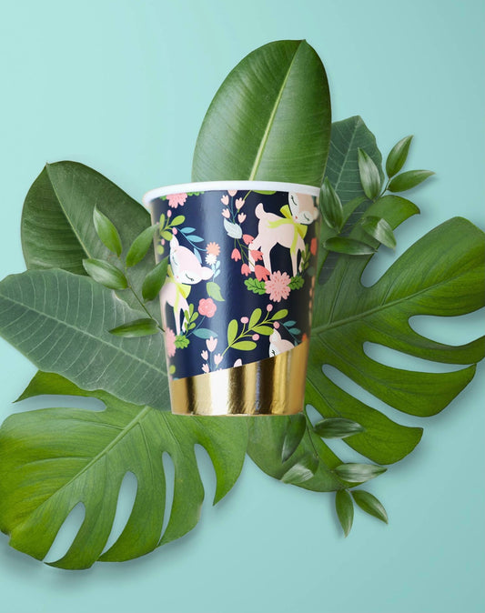 Woodland Baby 8 oz. Paper Cups (Set of 16)